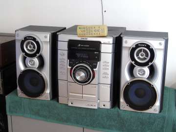 wieża sony hcd-rg170 pilot kolumny sprawna. dostawa.
