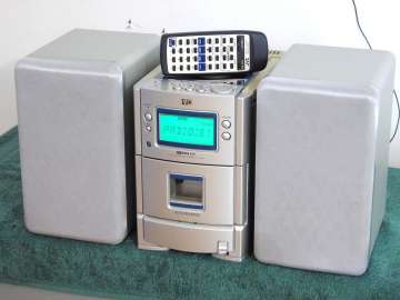sprawna wieża jvc ux-t250 pilot kolumny, wysyłka.