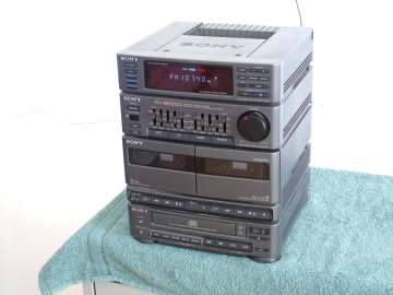 wieża sony radio korektor phono mocna. dostawa