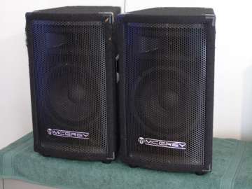 Kolumny estradowe McGrey-8 mocne 2x 300 wat. sprawne. DOSTAWA.