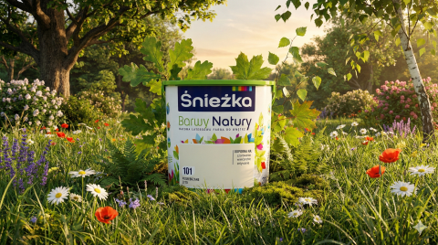 Farba Barwy Natury Śnieżka w kolorach 2,5l i 5 l