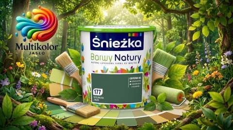 Farba Śnieżka Barwy Natury Lateksowa Do ścian w Multikolor Jasło