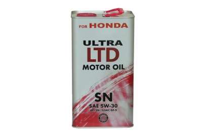 Olej samochodowy Honda Oryginał 5w30 Ultra Ltd Motor Oil OEM