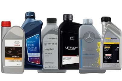 Oryginalne Oleje Silnikowe OEM Bmw Volkswagen Audi Mercedes Mazda Opel