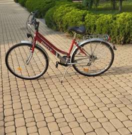 Rower damka miejski koła 28