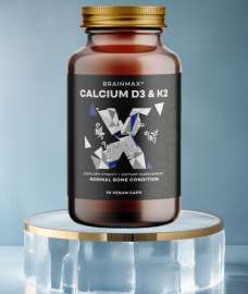 BrainMax Calcium D3 & K2 - Zdrowe kości i stawy