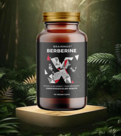 BrainMax Berberine - Optymalizuje Poziom Cholesterolu