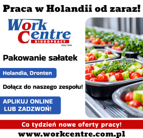 Pakowanie sałatek (k/m) Oferta pracy w Holandii