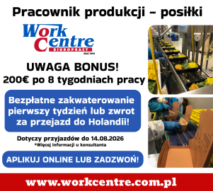 Pakowacz/Pracownik magazynu (k/m) Oferta pracy w Holandii BONUS