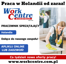 Pracownik sprzątający ośrodki wypoczynkowe (k/m) Oferta pracy w Holand