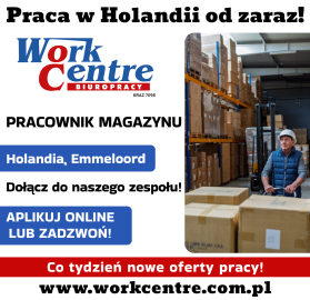 Pracownik magazynu (k/m) Oferta pracy w Holandii
