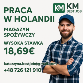 hurtownia ? order picker 18,69e/h  -  praca w holandii