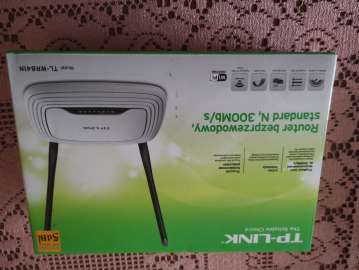 Router TP-LINK, używany  bezprzewodowy 300Mb/sek