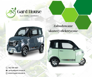 Zabudowane skutery elektryczne