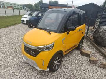 skuter elektryczny zabudowany z dachem micro car bili bike ecomo 4