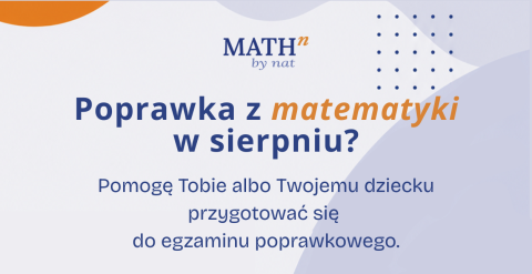 Matura poprawkowa z matematyki sierpień 2026