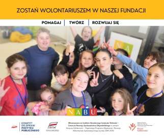 Zostań wolontariuszem Fundacji NABU