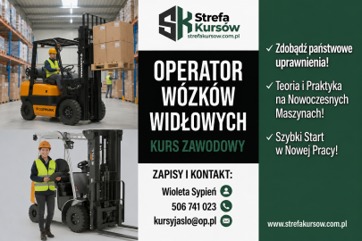 Kurs Operator wózków jezdniowych