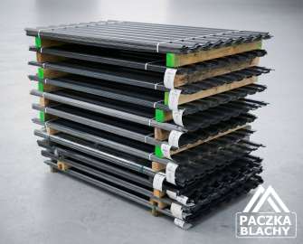 paczka blachy trapeozwej 50arkuszy