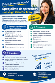 Dam pracę- Doradca Klienta- sprzedaż pożyczek