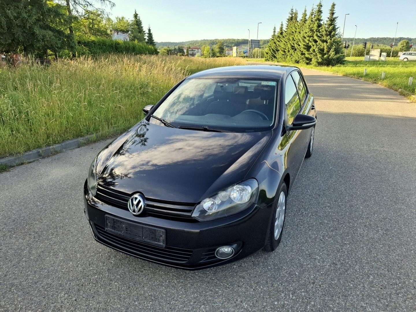 Volkswagen Golf VI 1.4 MPI 80KM 2009r Klima 5 Drzwi Hak Serwis