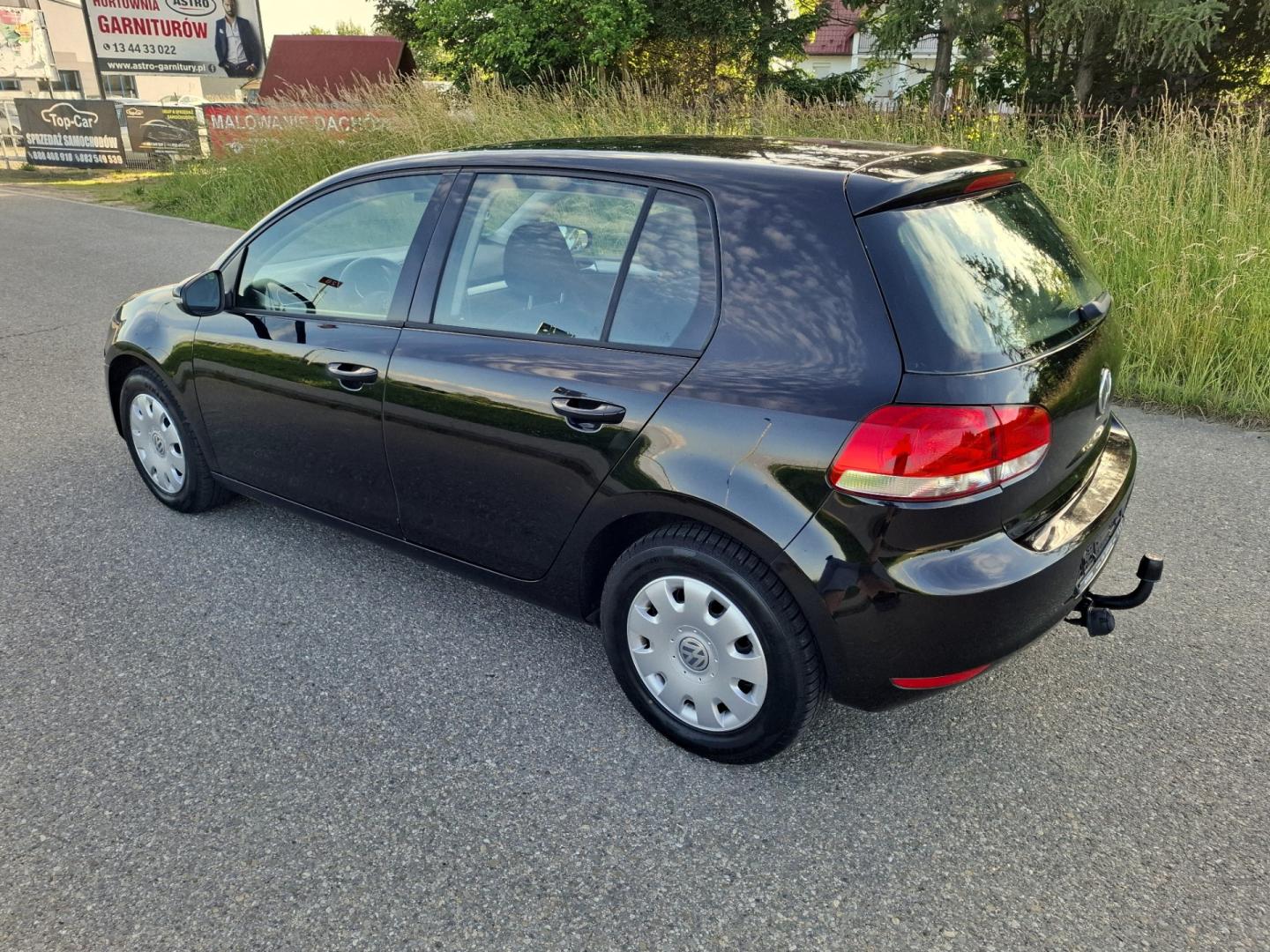 Volkswagen Golf VI 1.4 MPI 80KM 2009r Klima 5 Drzwi Hak Serwis