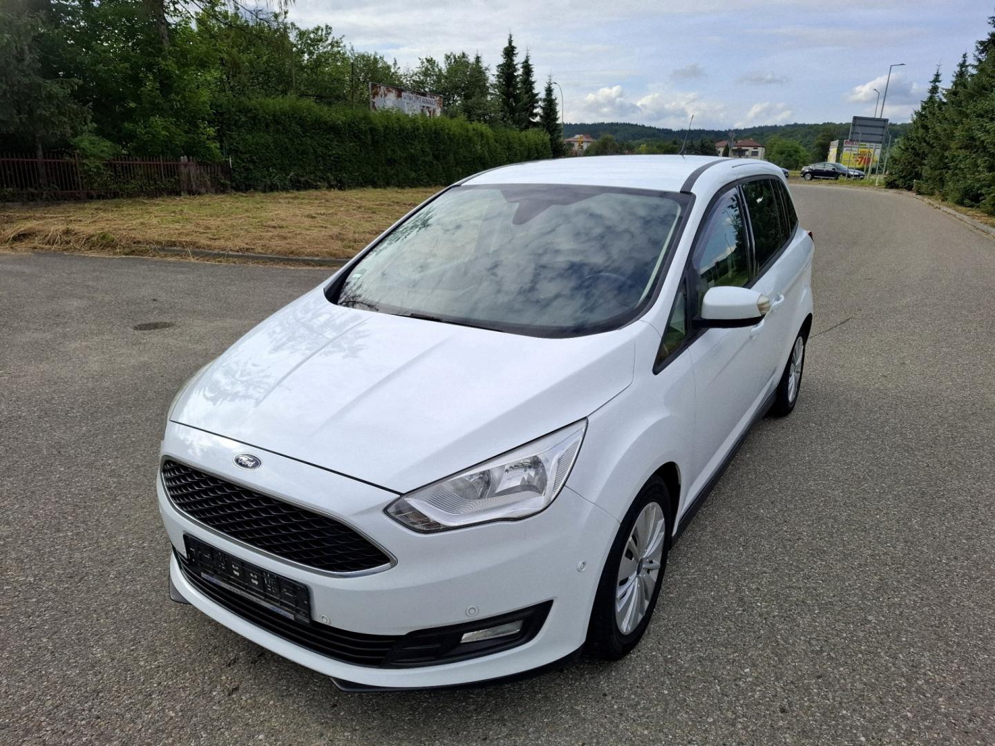 Ford Grand C-Max 1.5 Tdci 120KM Klima 2016r Czujniki Hak Navi Sam Park