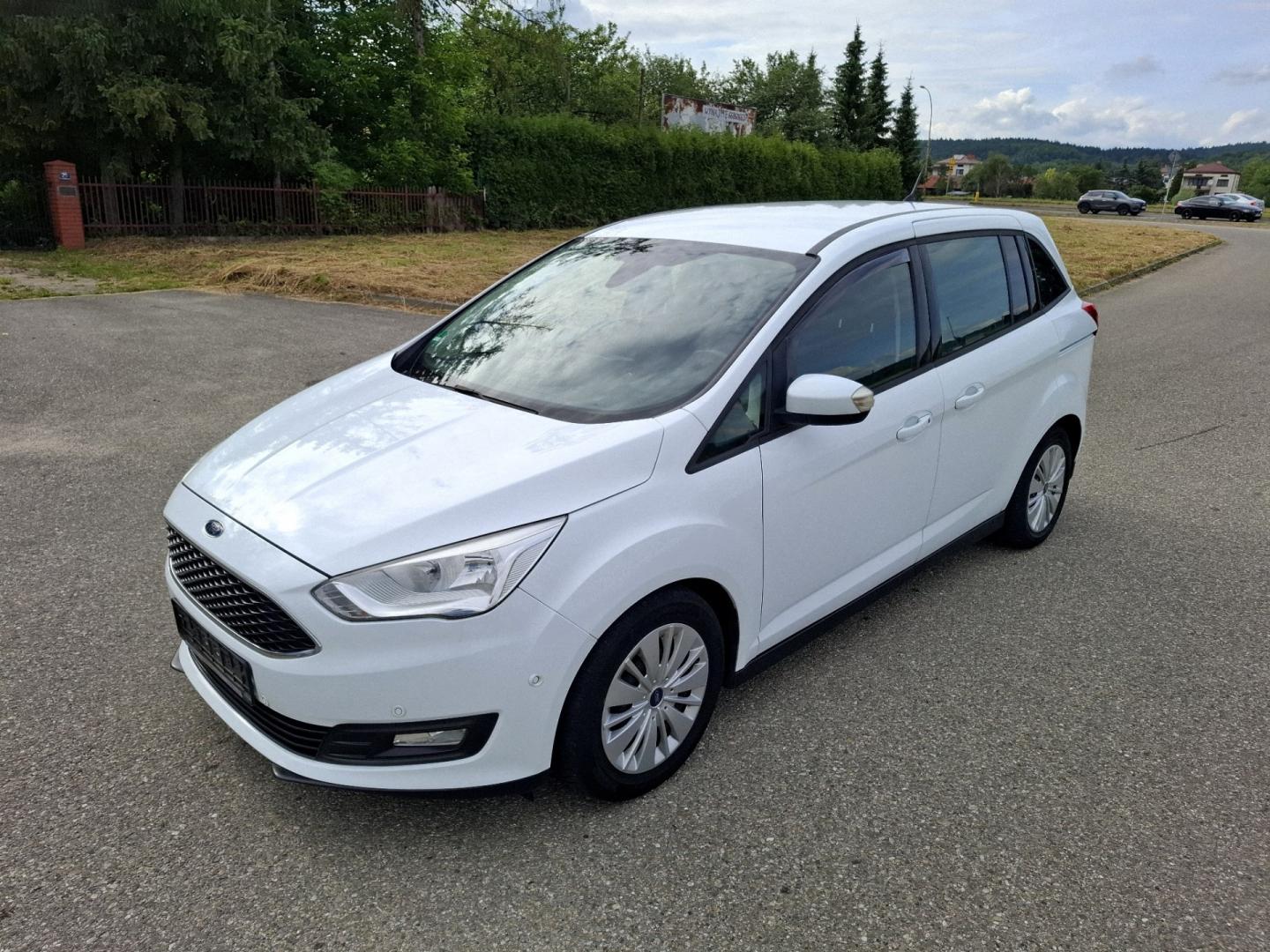 Ford Grand C-Max 1.5 Tdci 120KM Klima 2016r Czujniki Hak Navi Sam Park