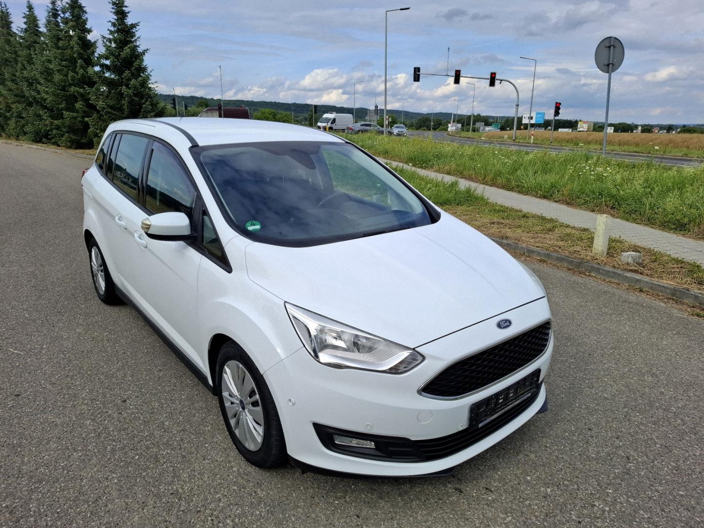 Ford Grand C-Max 1.5 Tdci 120KM Klima 2016r Czujniki Hak Navi Sam Park