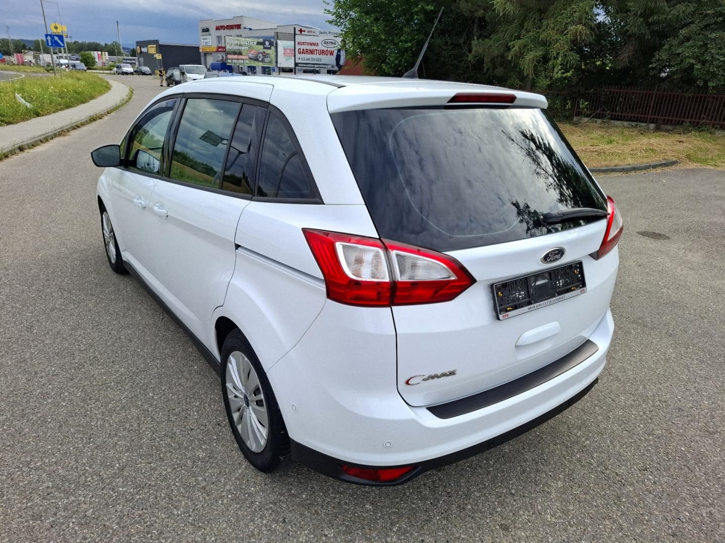 Ford Grand C-Max 1.5 Tdci 120KM Klima 2016r Czujniki Hak Navi Sam Park