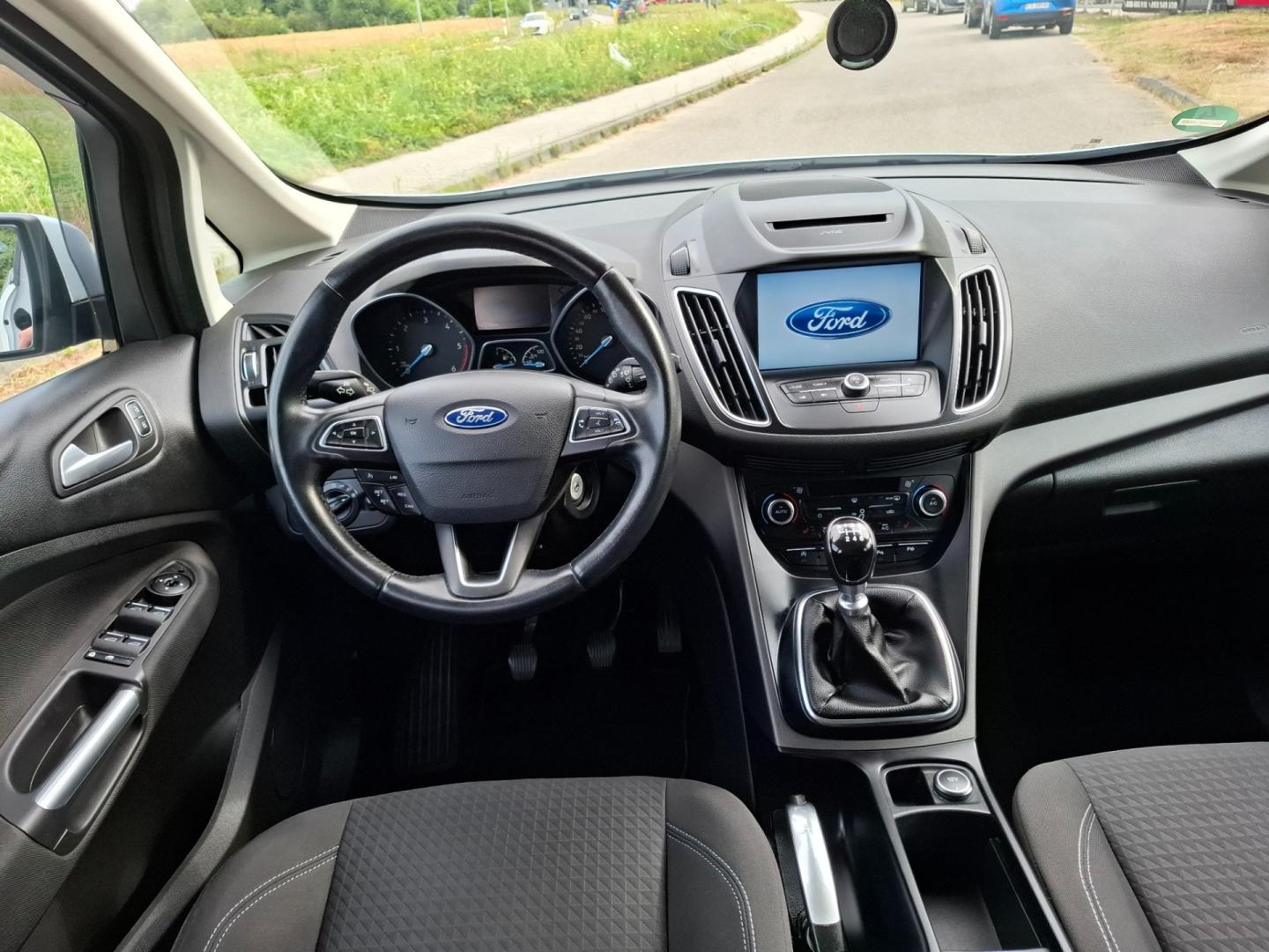 Ford Grand C-Max 1.5 Tdci 120KM Klima 2016r Czujniki Hak Navi Sam Park