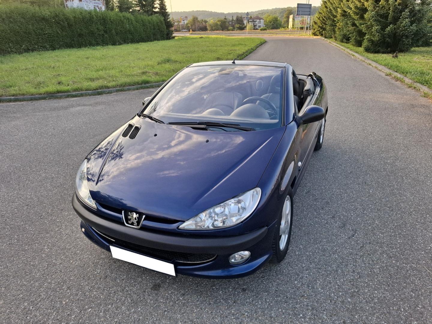 Peugeot 206CC Cabrio 1.6 Benzyna+Gaz 109KM LPG 2005r Alu