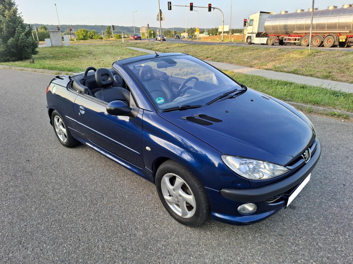 Peugeot 206CC Cabrio 1.6 Benzyna+Gaz 109KM LPG 2005r Alu