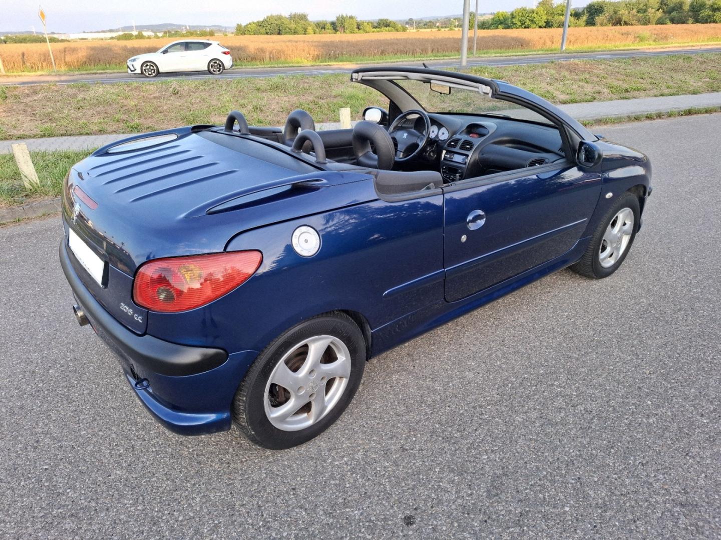 Peugeot 206CC Cabrio 1.6 Benzyna+Gaz 109KM LPG 2005r Alu