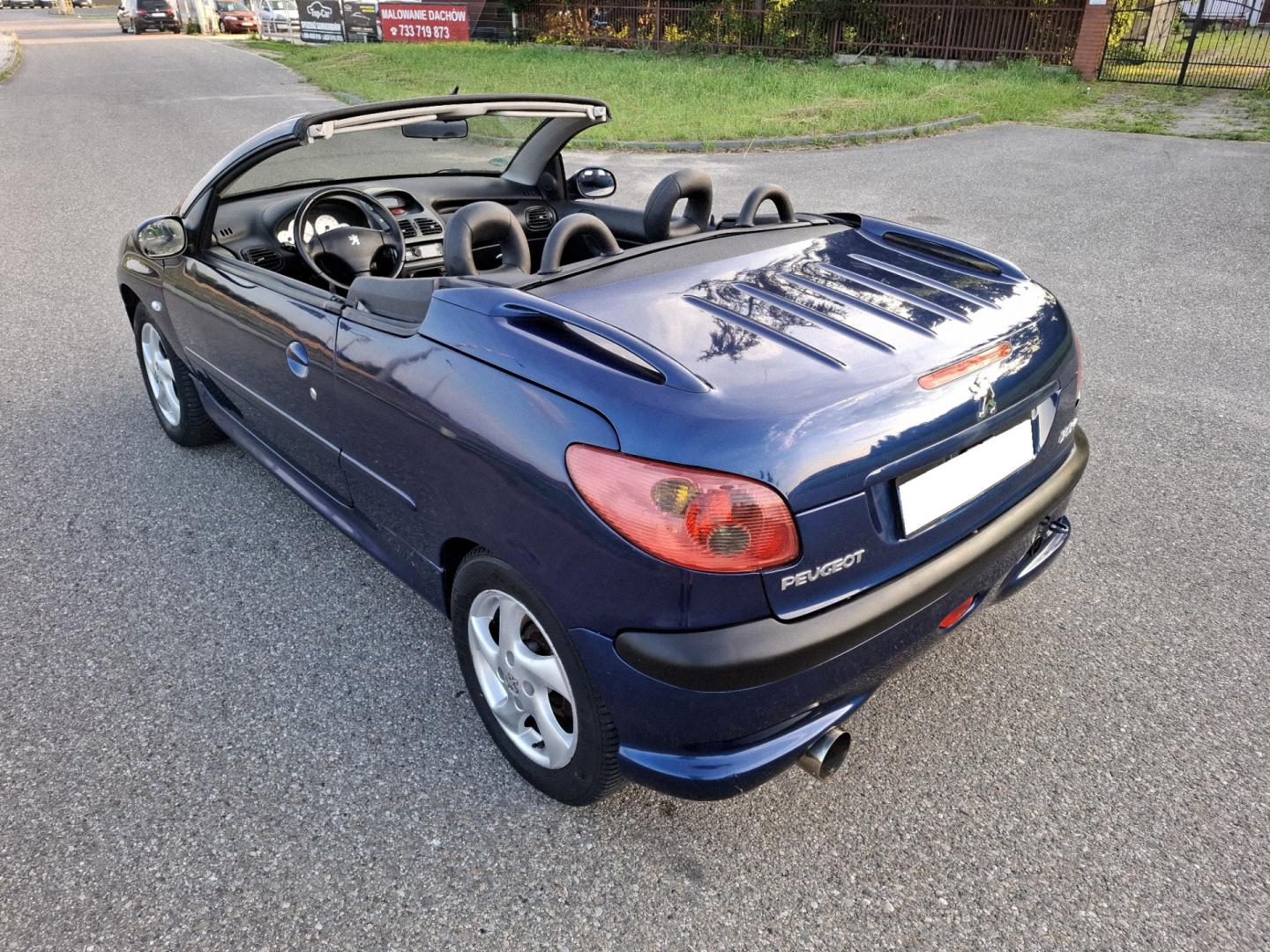 Peugeot 206CC Cabrio 1.6 Benzyna+Gaz 109KM LPG 2005r Alu