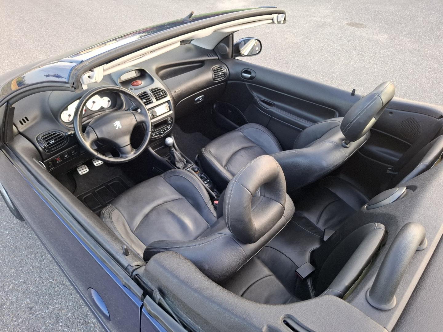 Peugeot 206CC Cabrio 1.6 Benzyna+Gaz 109KM LPG 2005r Alu