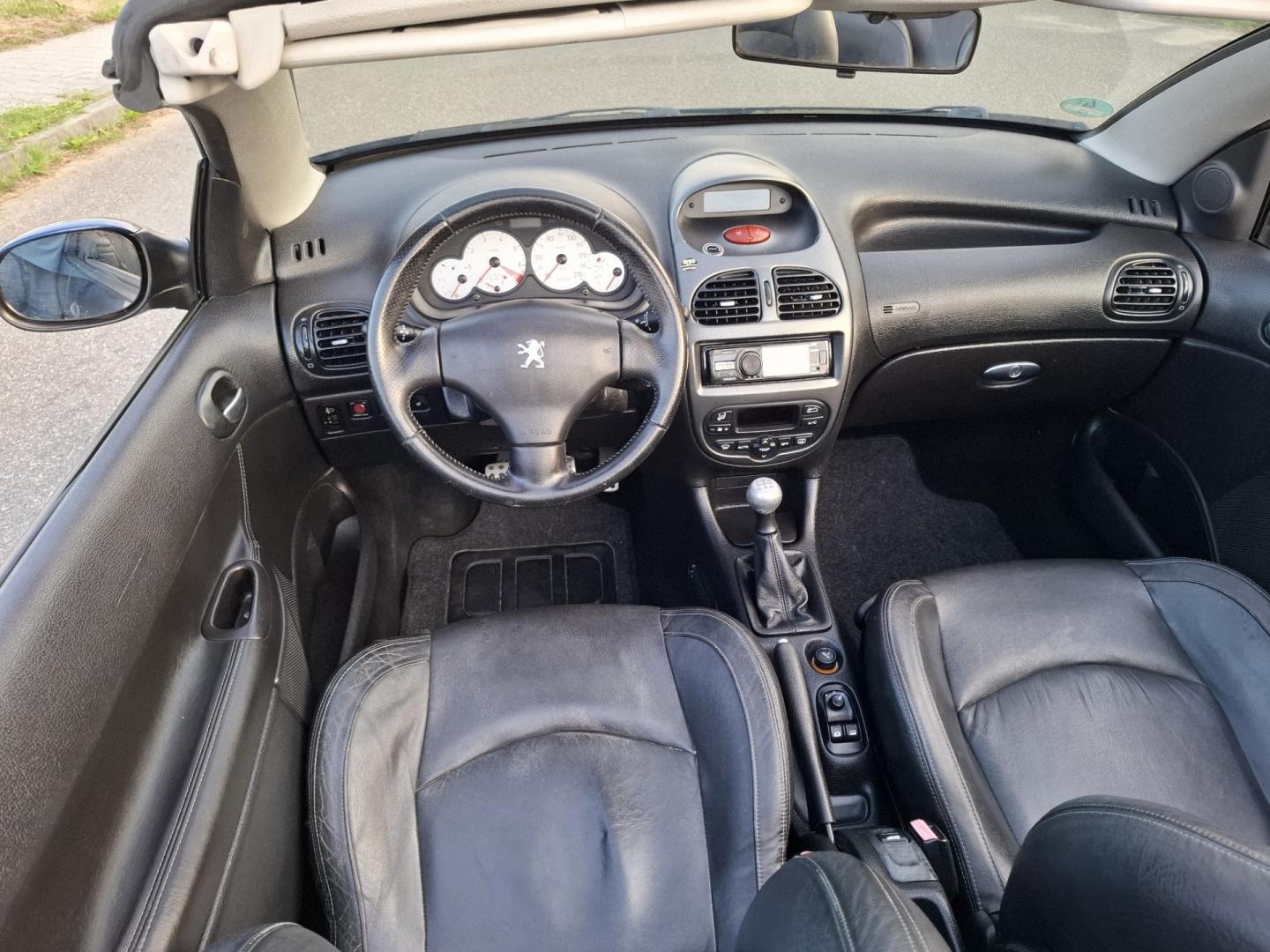 Peugeot 206CC Cabrio 1.6 Benzyna+Gaz 109KM LPG 2005r Alu