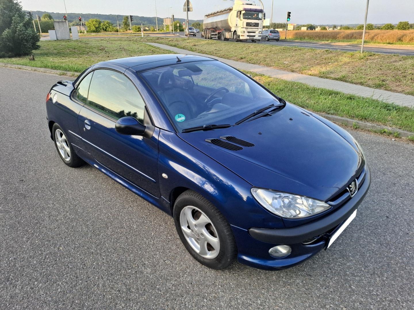 Peugeot 206CC Cabrio 1.6 Benzyna+Gaz 109KM LPG 2005r Alu