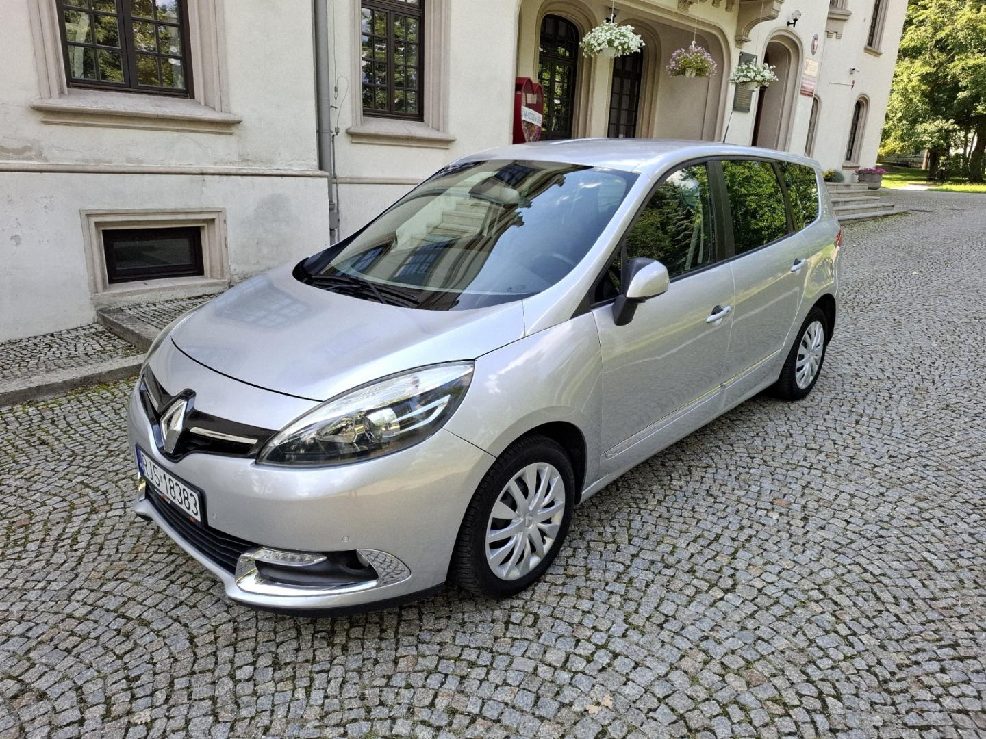 renault grand scenic iii lift 2.0 16v lpg automat 2015r 7 miejsc navi