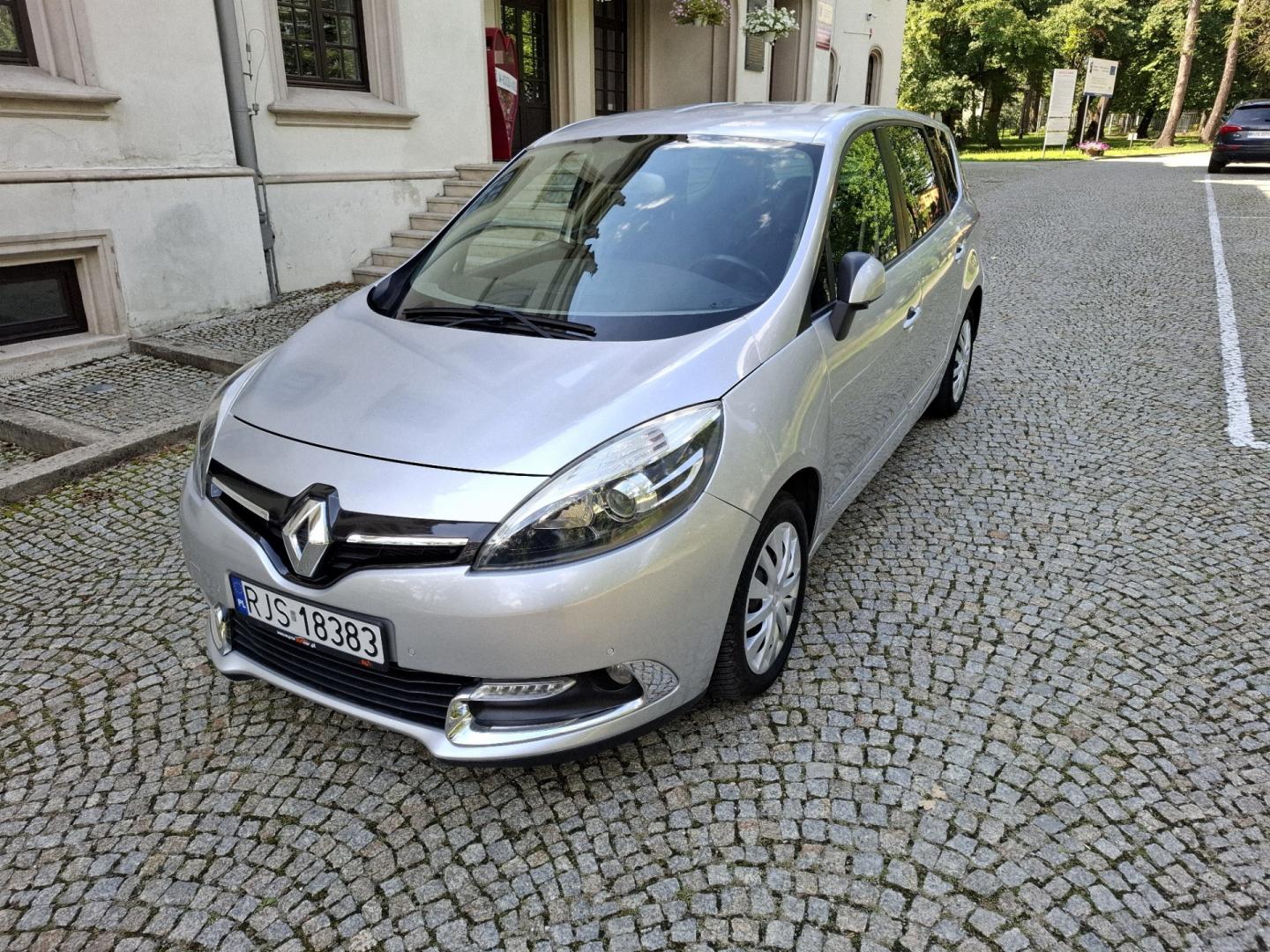 renault grand scenic iii lift 2.0 16v lpg automat 2015r 7 miejsc navi