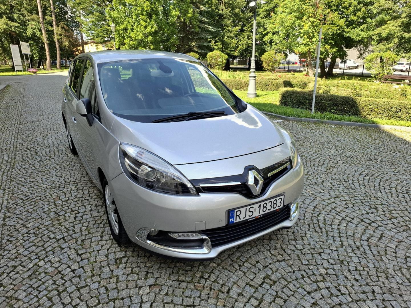 renault grand scenic iii lift 2.0 16v lpg automat 2015r 7 miejsc navi