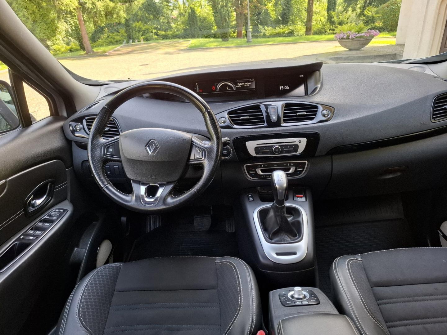 renault grand scenic iii lift 2.0 16v lpg automat 2015r 7 miejsc navi