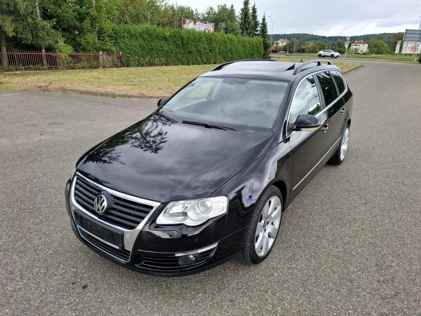 volkswagen passat b6 2.0 tdi 140km 2006r skóry navi klima alu 18  s