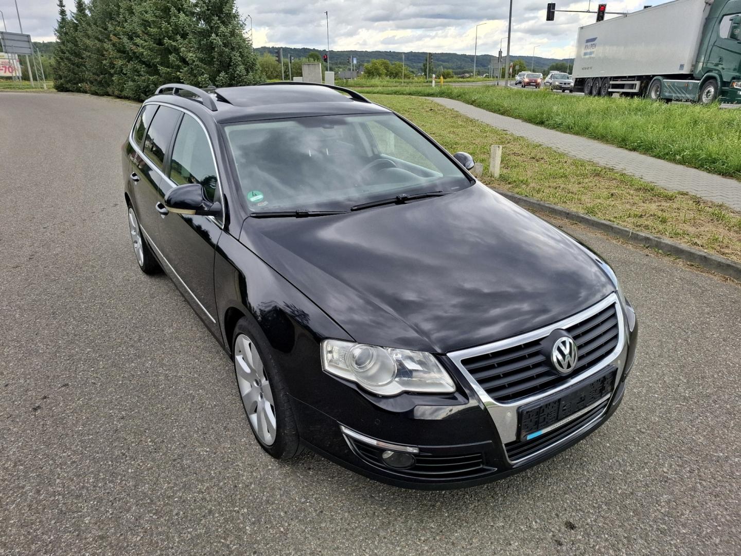 volkswagen passat b6 2.0 tdi 140km 2006r skóry navi klima alu 18  s