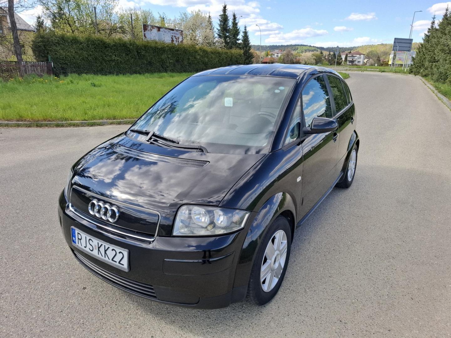 Audi A2 1.4 Benzyna 75KM 2001r Klima Alufelgi PDC