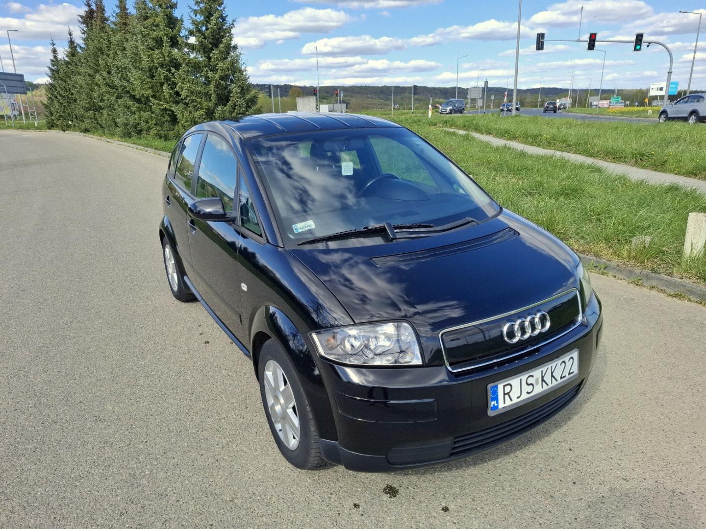 Audi A2 1.4 Benzyna 75KM 2001r Klima Alufelgi PDC