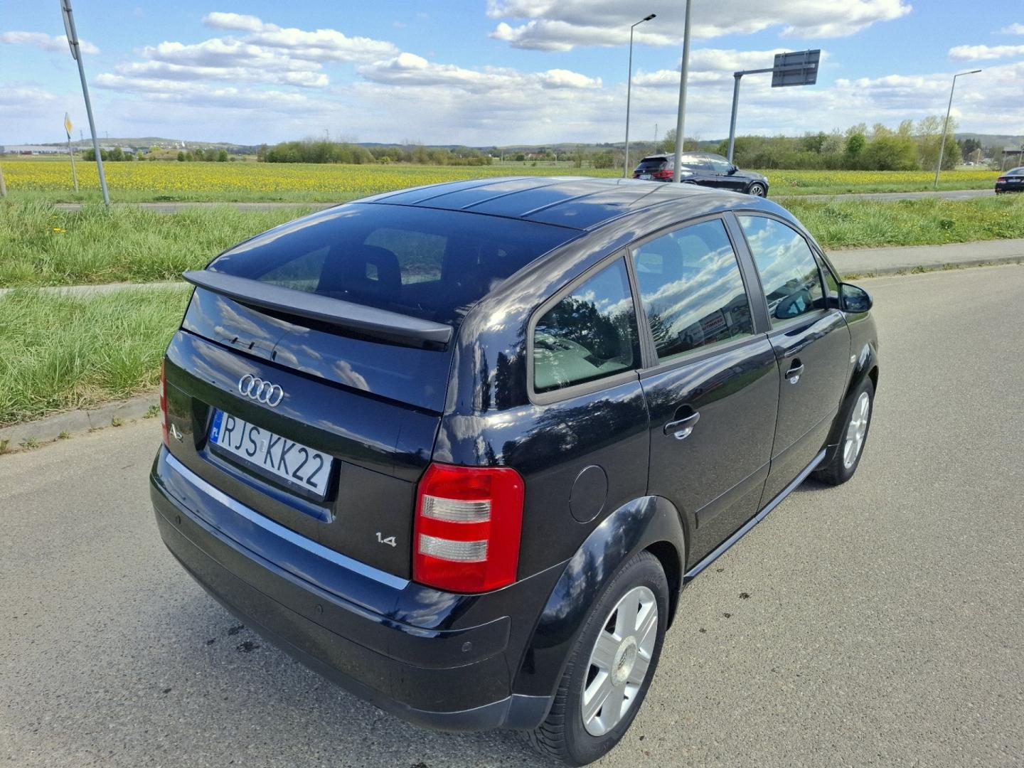 Audi A2 1.4 Benzyna 75KM 2001r Klima Alufelgi PDC