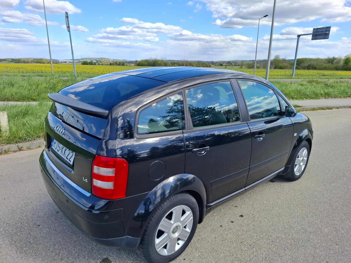 Audi A2 1.4 Benzyna 75KM 2001r Klima Alufelgi PDC