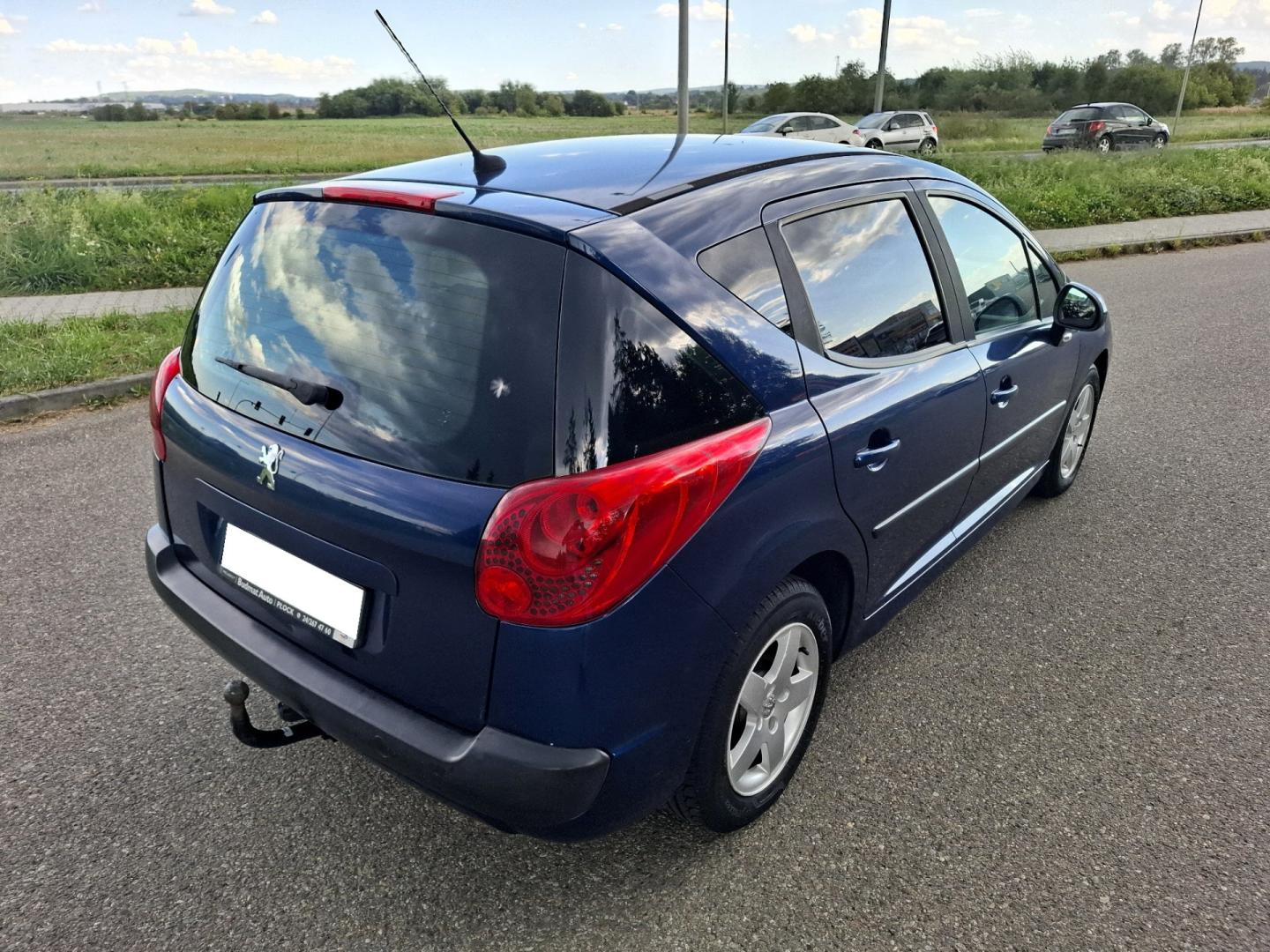 Peugeot 207 Kombi 1.6 HDI 90KM 2009r Klima Tempomat Alu Hak