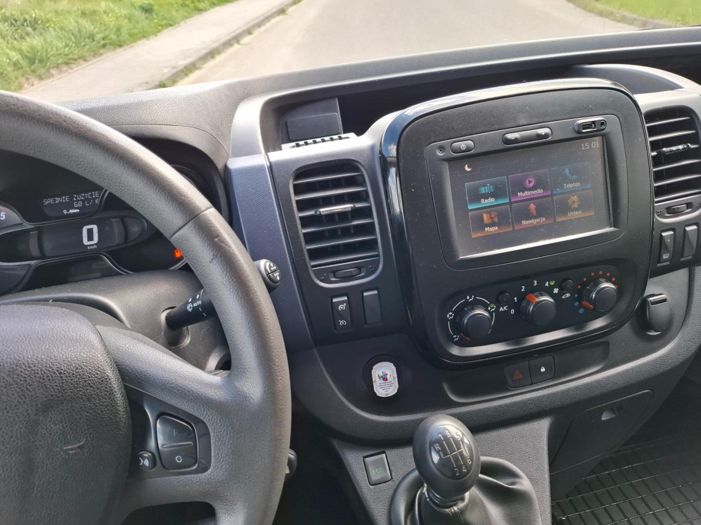 Opel Vivaro B 1.6 Diesel 90KM 2016r Klima Navi Tempomat  Stan